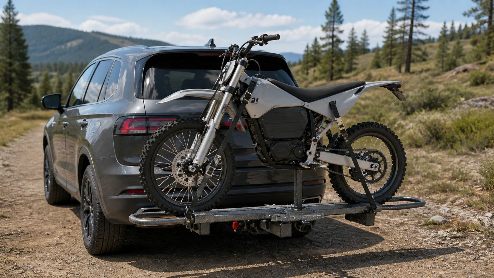 How to Transport an Electric Dirt Bike Safely with a Hitch Carrier