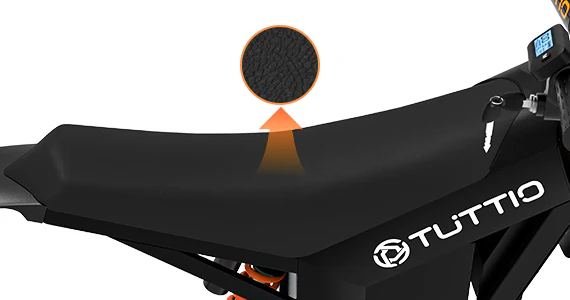 Premium comfort for long-distance rides.