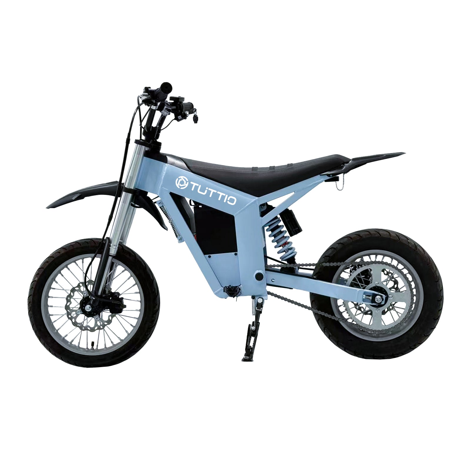 Tuttio Soleil01 - Blue Electric Mini Bike for Kids & Adults - UL Certification