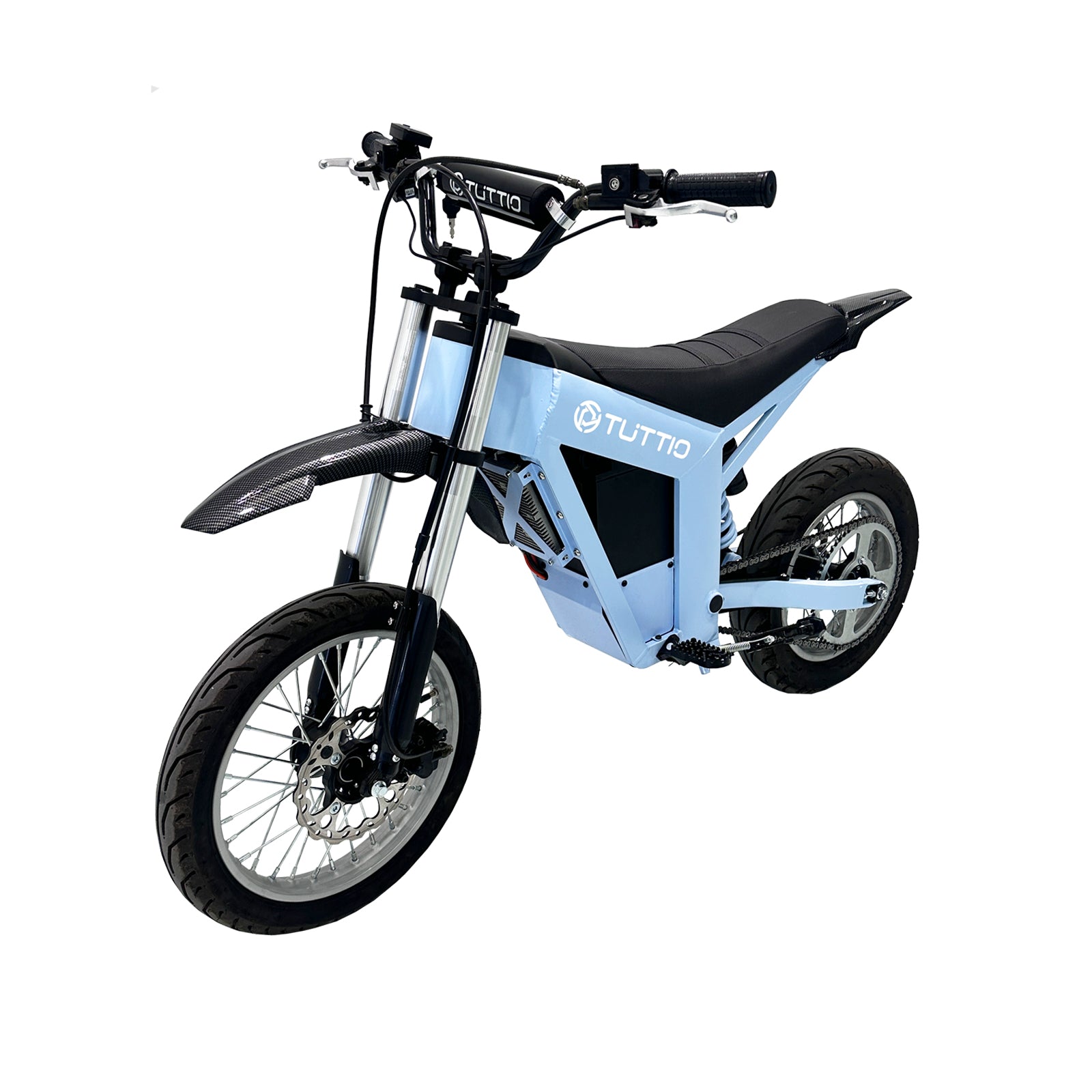 Tuttio Soleil01 - Blue Electric Mini Bike for Kids & Adults - UL Certification