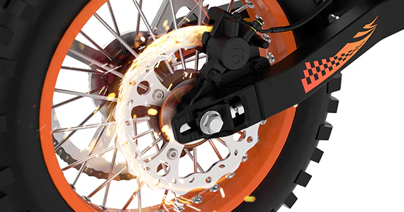 Reliable stopping power for any terrain.