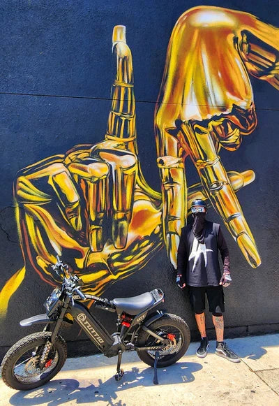 Tuttio ICT electric bike customer photo