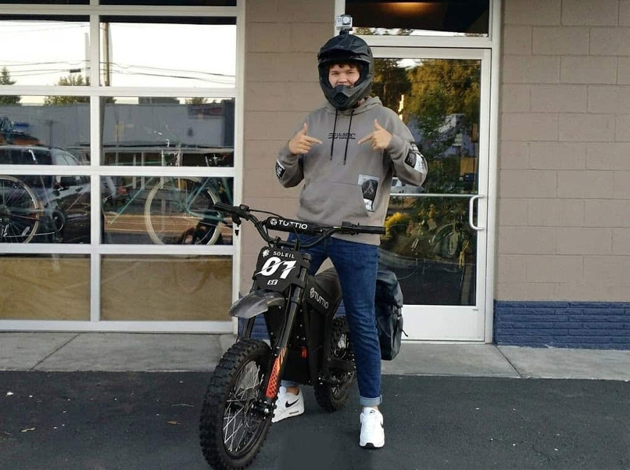 Tuttio ICT electric bike customer photo