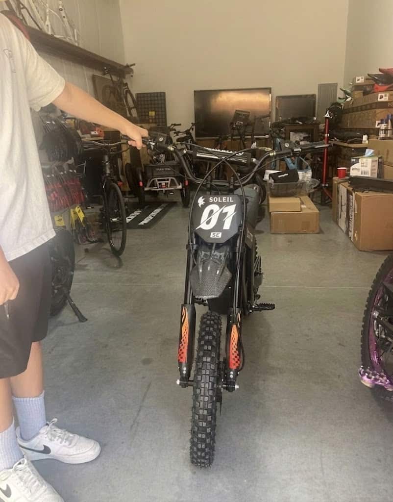Tuttio ICT electric bike customer photo