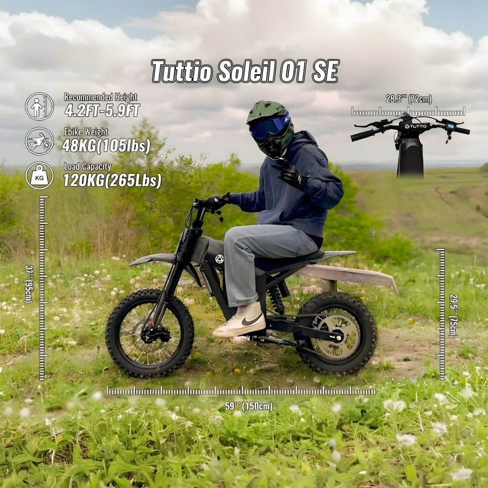 Tuttio Soleil01 SE Electric Dirt Bike