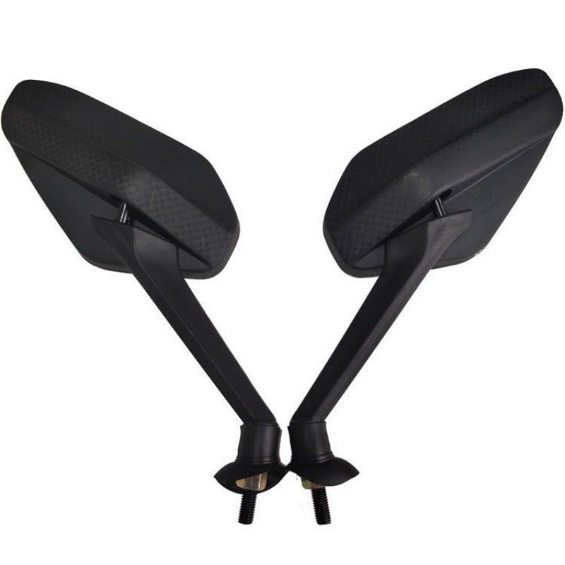 Tuttio Bike Mirror Adjustable Safety Bicycle Rear View Mirrors (Pair)