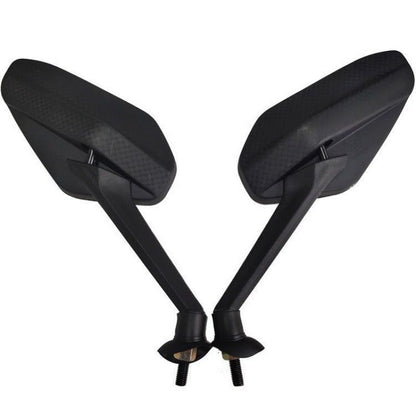 Tuttio Bike Mirror Adjustable Safety Bicycle Rear View Mirrors (Pair)