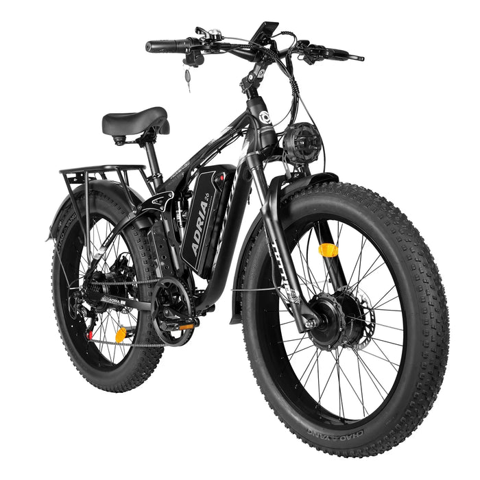 Tuttio Adria26 5000W Electric Bike With Mirrors For Safer Daily Riding