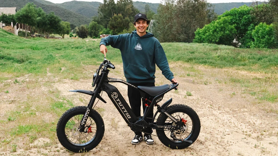 Tuttio ICT electric bike customer photo